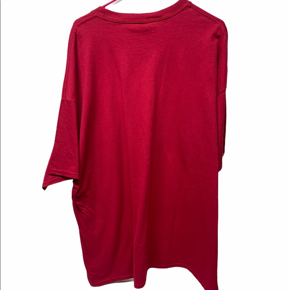 Red Keep calm and put it on the backlog shirt 3X - Picture 2 of 6